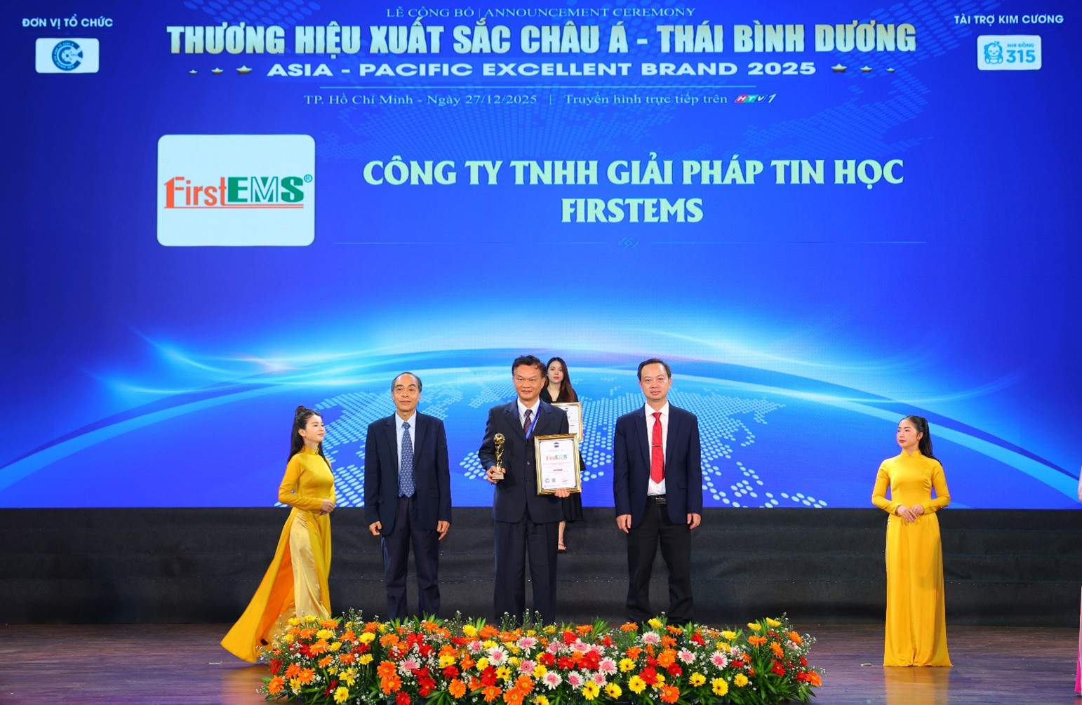 FirstEMS và Giải thưởng “Sản phẩm Dịch vụ Chất lượng Châu Á Thái Bình Dương 2025” - Hành trình xây dựng hệ sinh thái quản trị