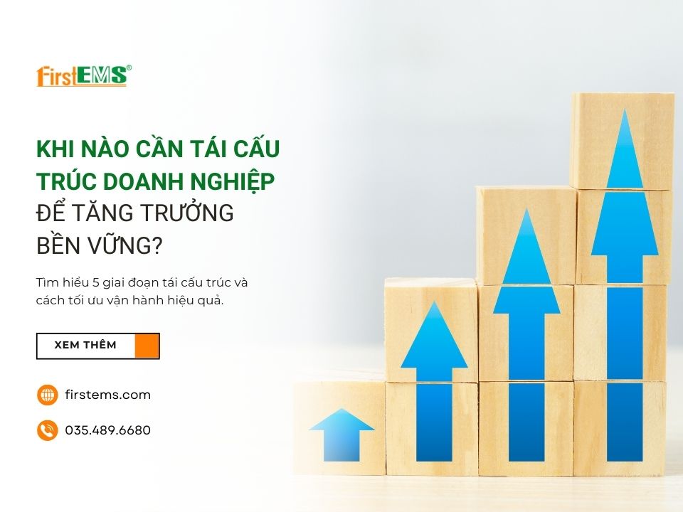 Tái cấu trúc doanh nghiệp: 5 giai đoạn phát triển và cách doanh nghiệp cần thay đổi