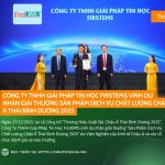 Công Ty TNHH Giải Pháp Tin Học Firstems vinh dự nhận Giải Thưởng Sản Phẩm Dịch Vụ Chất Lượng Châu Á Thái Bình Dương 2025