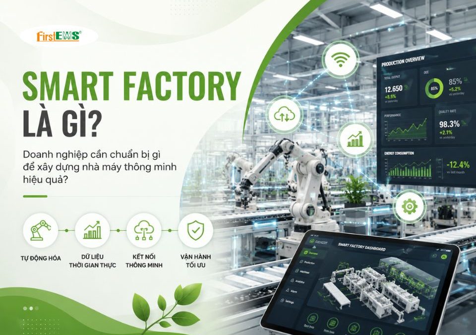 Smart Factory là gì? Xây dựng nhà máy thông minh hiệu quả như thế nào?