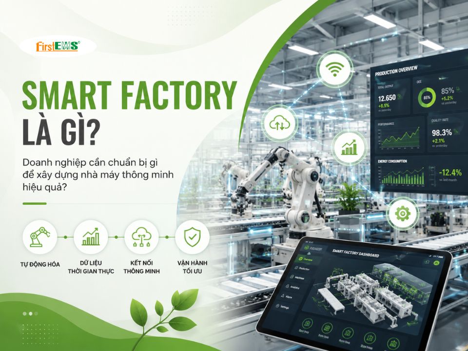 Smart Factory là gì? Xây dựng nhà máy thông minh hiệu quả như thế nào?