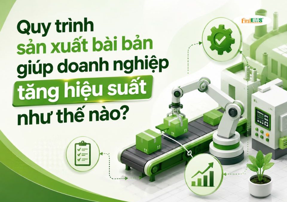 Quy trình sản xuất bài bản giúp doanh nghiệp tăng hiệu suất như thế nào?