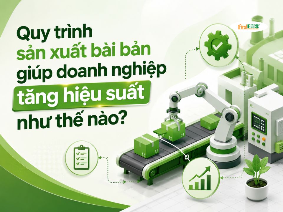 Quy trình sản xuất bài bản giúp doanh nghiệp tăng hiệu suất như thế nào?