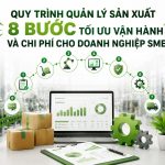 Quy trình quản lý sản xuất 8 bước tối ưu vận hành và chi phí cho doanh nghiệp SME