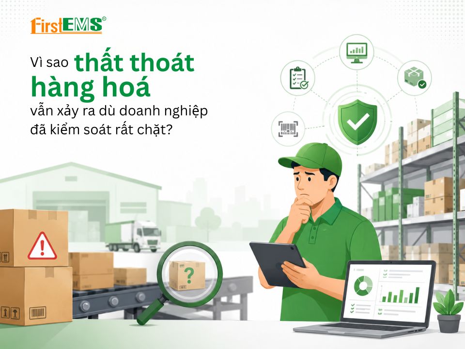 Vì sao thất thoát hàng hóa vẫn xảy ra dù doanh nghiệp đã kiểm soát rất chặt?