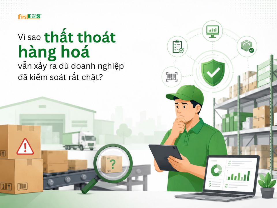 Vì sao thất thoát hàng hóa vẫn xảy ra dù doanh nghiệp đã kiểm soát rất chặt?
