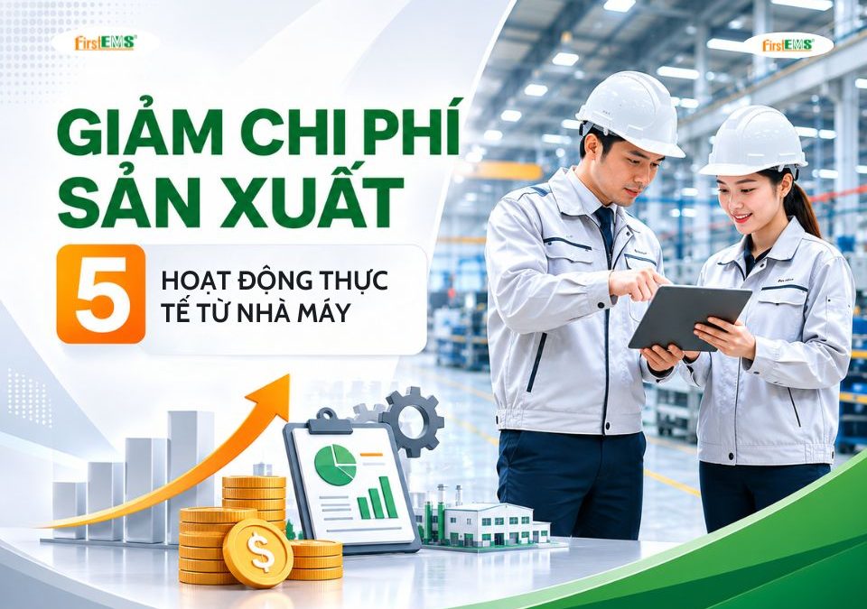Cách giảm chi phí sản xuất hiệu quả từ 5 hành động thực tế tại nhà máy