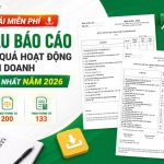 Mẫu Báo cáo kết quả hoạt động kinh doanh mới nhất năm 2026