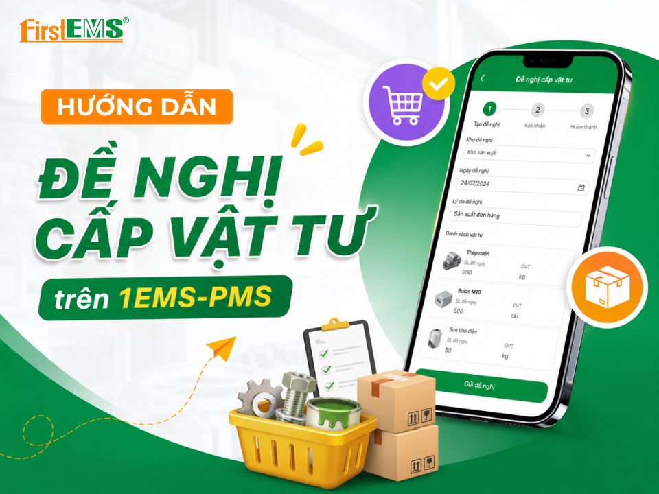 Video hướng dẫn Đề nghị cấp vật tư